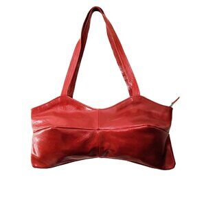Bullet bra inspired leather purse (original, handmade by me)